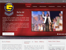 Tablet Screenshot of iseacalmecac.com.mx